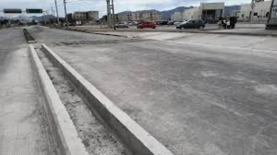 El municipio construye un nuevo desagüe pluvial en zona sur