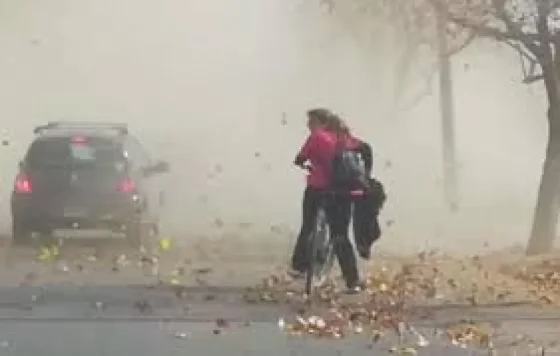 Alerta amarilla por vientos y viento Zonda en distintas zonas de Salta