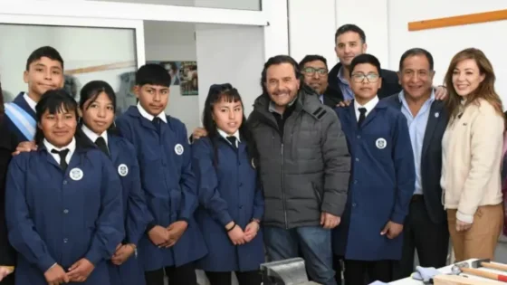 Histórico: el Gobernador inauguró la primera escuela técnica de Cachi
