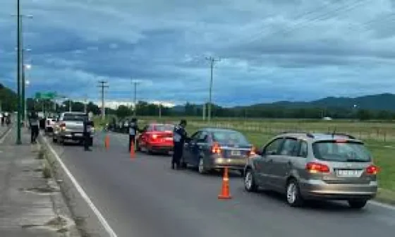 Se detectaron más de 700 infractores viales durante la fiesta de Navidad