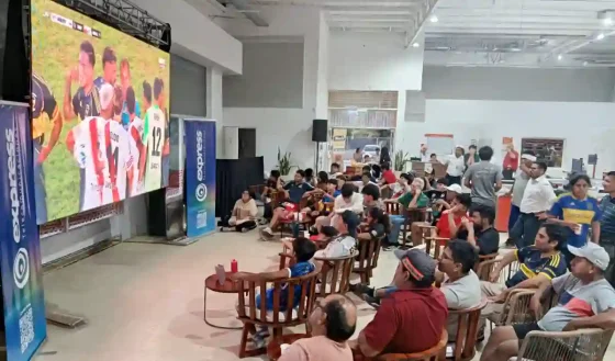 Express Telecomunicaciones llevó la pasión del Superclásico a los vecinos de zona sur