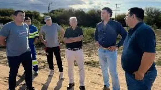 Aguas del Norte avanza en una estación de abastecimiento y rebombeo en el interior de la provincia