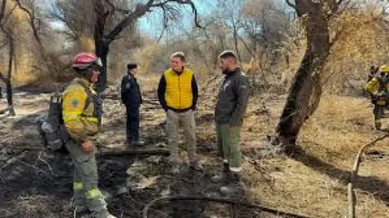 Intensificaron los trabajos de lucha contra los incendios en Cafayate
