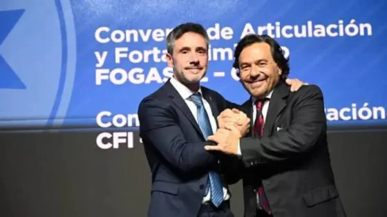 Sáenz firmó convenios por $4.000 millones para fortalecer a las MiPyMEs