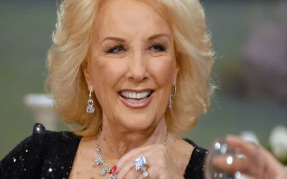 Mirtha Legrand, conductora de televisión