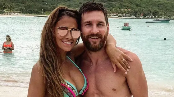 El LOMAZO de la mujer de Messi en su luna de miel