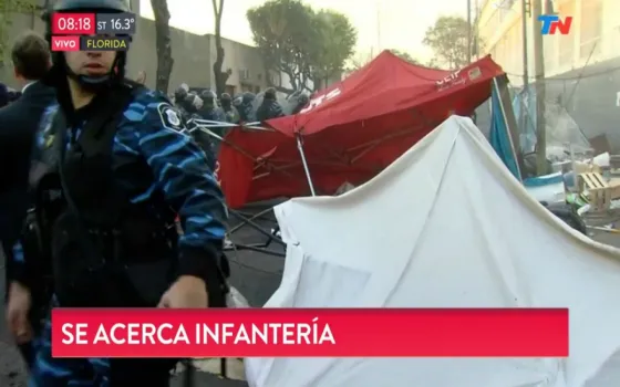 Reprimieron en la planta de PepsiCo