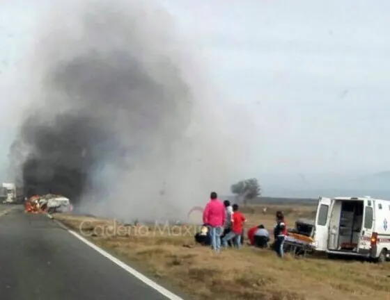 Terrible accidente en la ruta 9