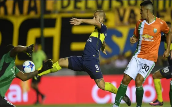 Imagen de un encuentro entre Boca Jrs y Banfield