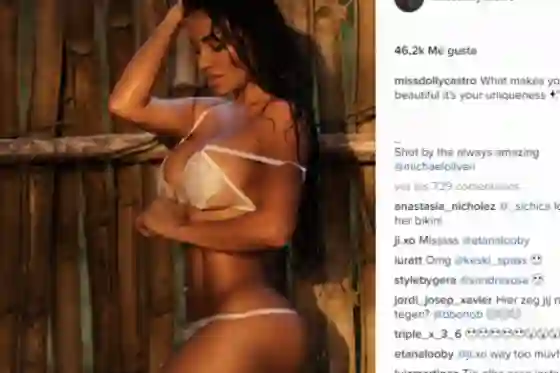 Dolly Castro la sensualidad a flor de piel