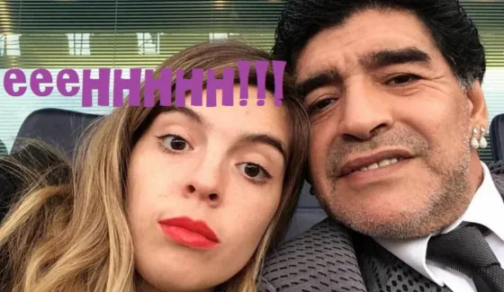 Dalma Maradona explicó por qué balbucea Diego