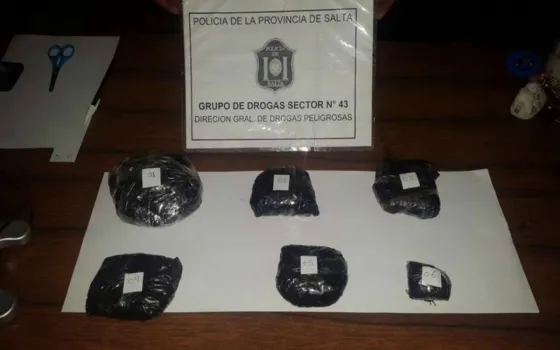 Secuestraron marihuana en Salvador Mazza