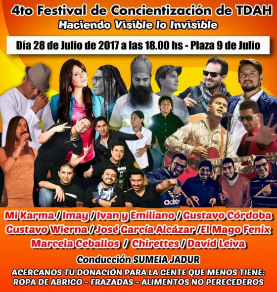 Hoy: Festival de concientización sobre TDAH