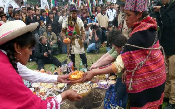Comienzan los festejos por la Pachamama