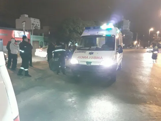 Accidente en la rotonda en frente de Popeye