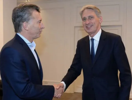 Macri recibió al ministro de Economía de Gran Bretaña