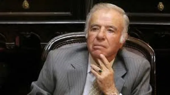 Menem no puede participar de las PASO