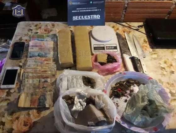 Se hicieron múltiples allanamientos en Solidaridad por venta de droga