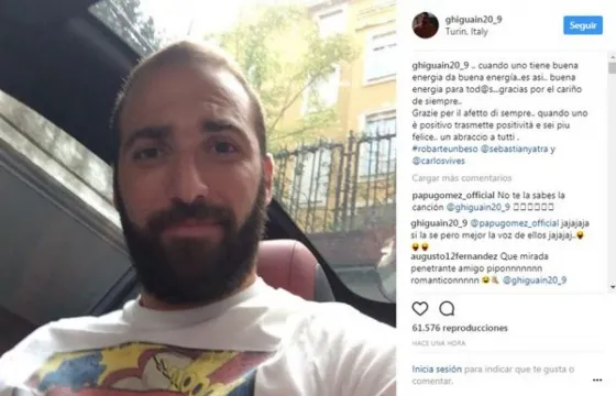 El video del Pipita Higuain que se volvió viral
