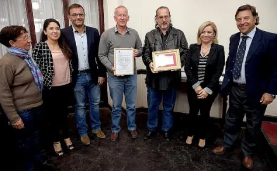 Concejales distinguieron al cineasta Alejandro Arroz