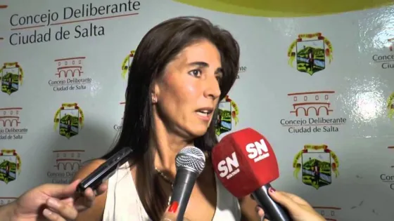 Socorro Villamayor, concejal y precandidata a renovar banca por "Un Cambio para Salta"