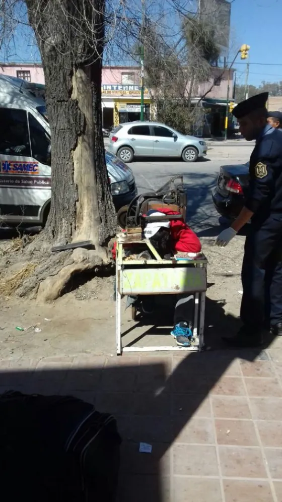 Zapatero murió mientras trabajaba                        