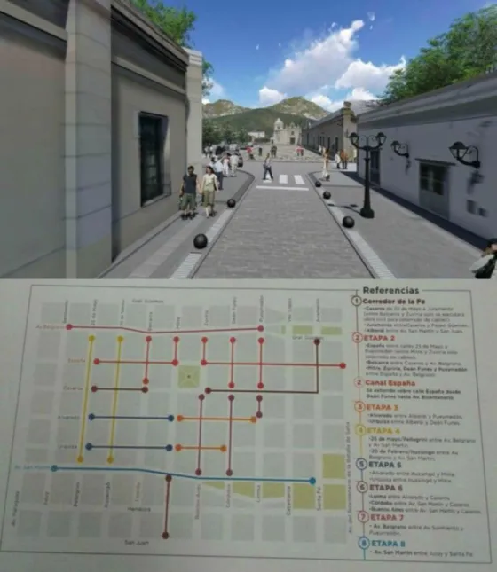 Sáenz presentó el plan de obras para la ciudad