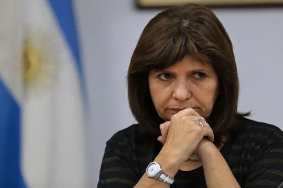 Patricia Bullrich, ministra de Seguridad de la Nación
