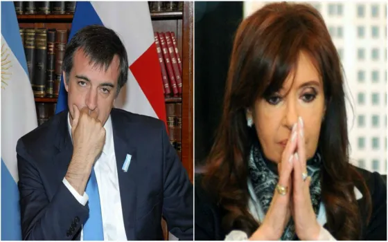 Esteban Bullrich y Cristina Kirchner, precandidatos a senador nacional por Buenos Aires