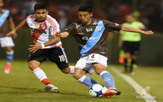 Foto del encuentro de ayer en el Martearena