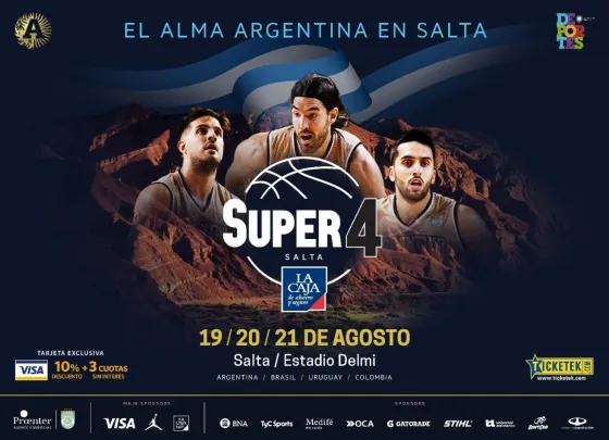 Este finde se juega el Súper 4 de básquet en Salta