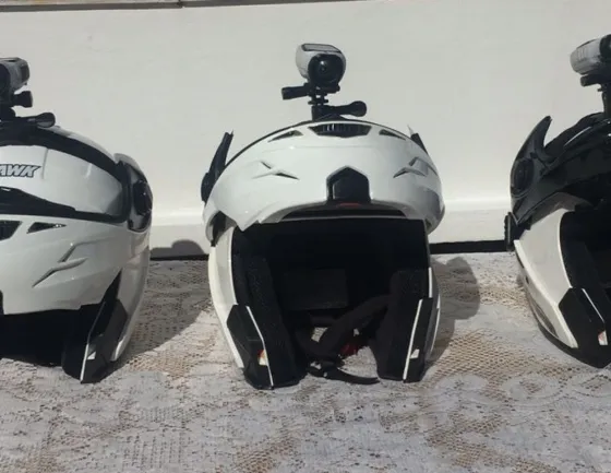 Ahora tránsito tendrá cascos con cámaras