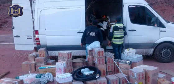 Secuestraron mercadería ilegal en El Carril