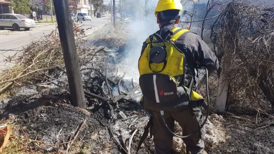 Sofocaron un incendio de basura en Grand Bourg