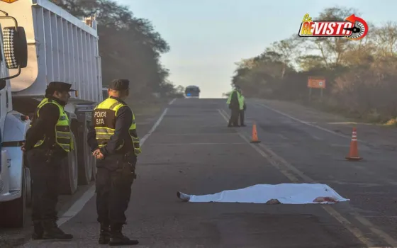 Un muerto en el ingreso a Aguaray