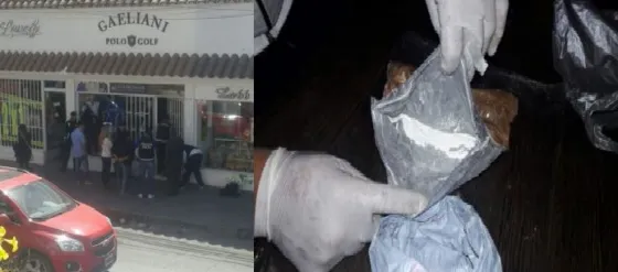 Dieron con el maniquí de las drogas