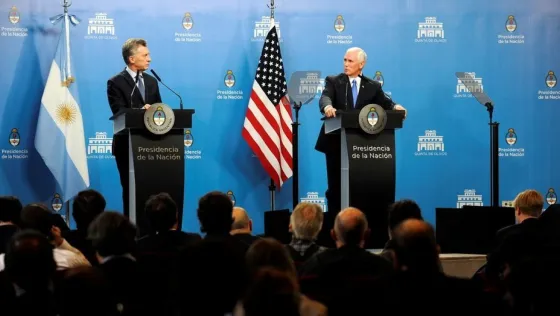 El Gobierno de Macri duro contra EE.UU