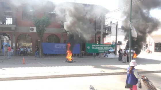 Salvador Mazza: empleados municipales vuelven a protestar