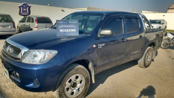 Recuperaron una camioneta robada