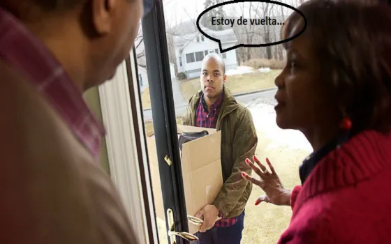 Vieja! Me vuelvo a vivir con vos