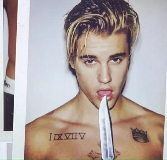 Publicaron fotos de Justin Bieber desnudo