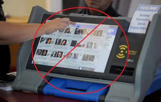 Proponen suspender el voto electrónico para octubre