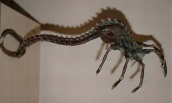 Una araña alienígena aparece en las calles de Taiwan