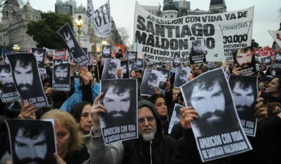 Imagen de la marcha del 11 de agosto. Foto: Clarín