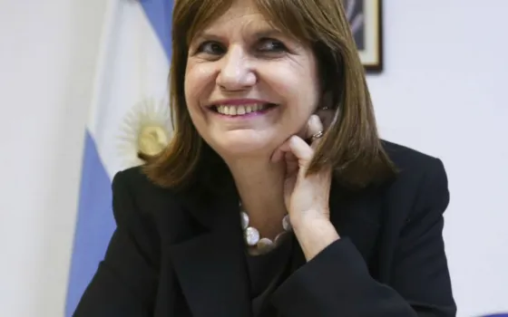 Patricia Bullrich, ministra de Seguridad de la Nación