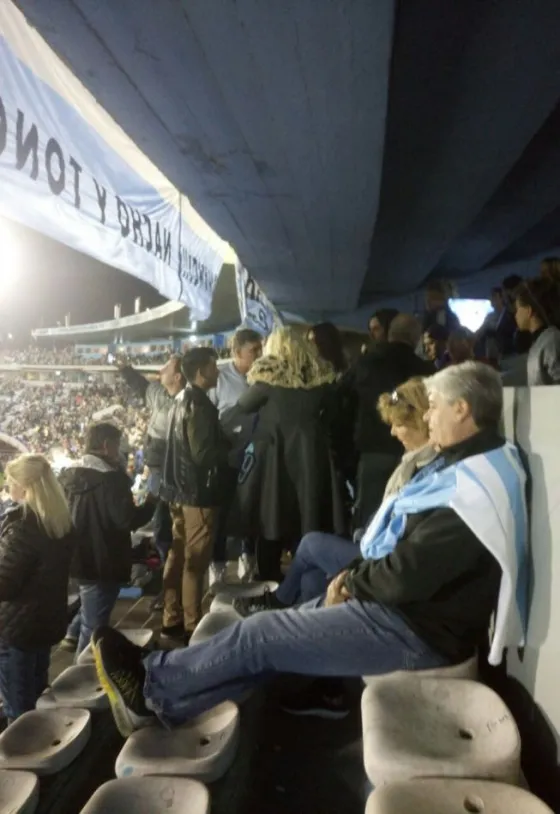 Chano y Wanda, la vergüenza del partido Argentina-Uruguay