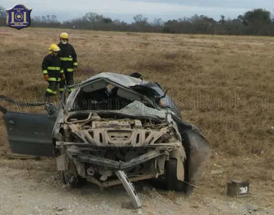 Un hombre falleció tras un terrible accidente vial