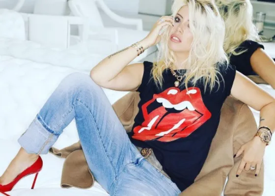 Wanda Nara subió una foto infartante