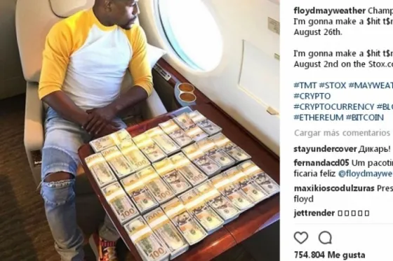 Floyd Mayweather obtiene el gran premio en un casino. Video