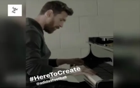 ¿Messi toca el piano? Video